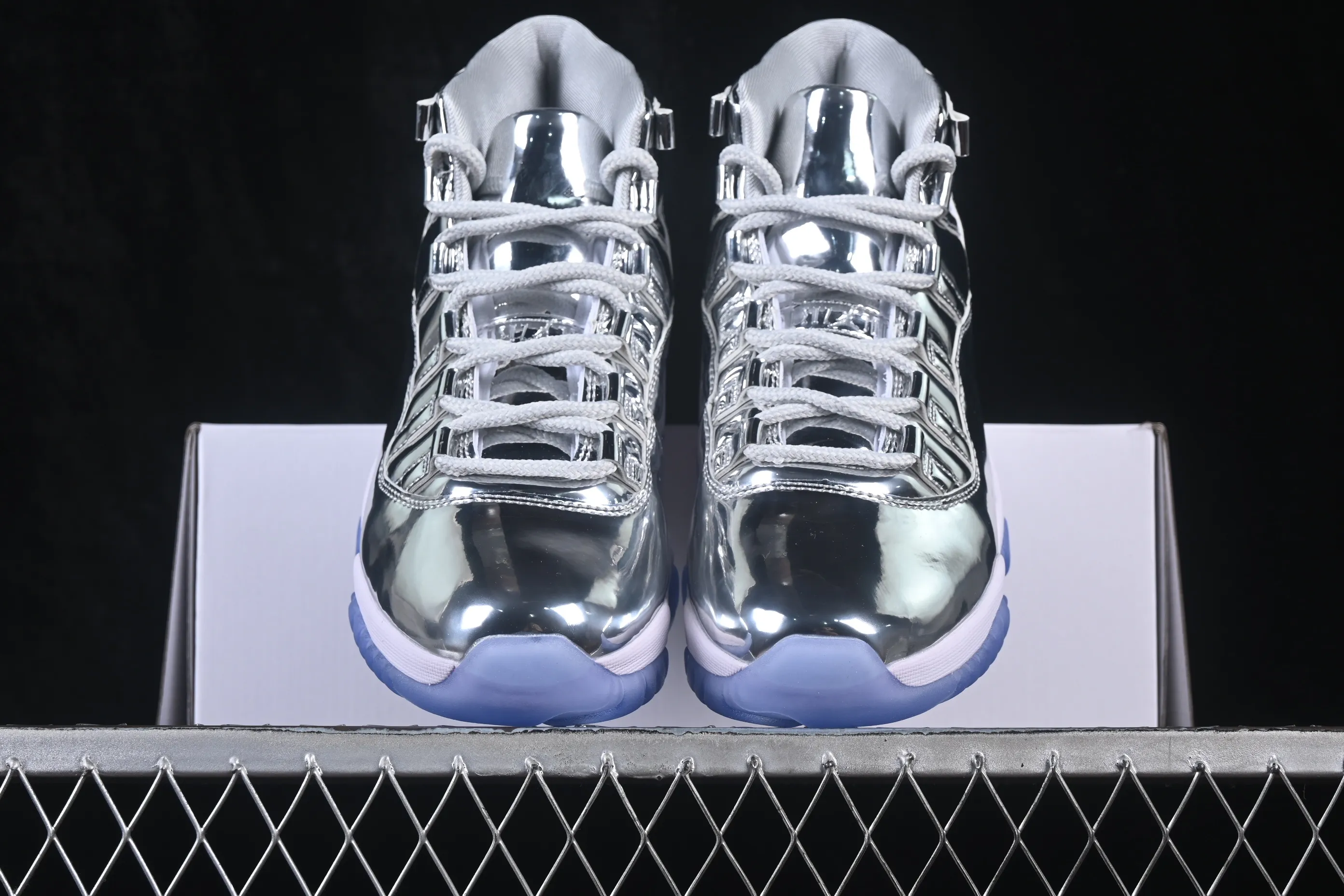 All categories Air Jordan Jordan series basketball shoes Air Jordan 11 Air Jordan 11 Retro AJ11 Joe 11 Leonard Liquid Silver CT8012-730